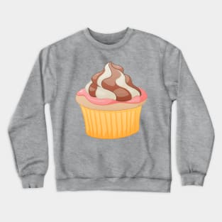 Swirl Cupcake Crewneck Sweatshirt